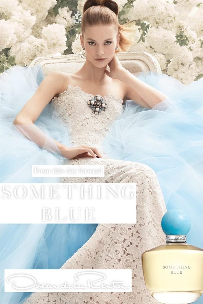 OSCAR DE LA RENTA SOMETHING BLUE 3.4 EDP SPY
