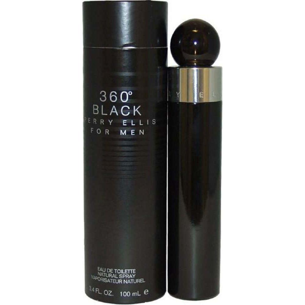 PERRY ELLIS 360 BLACK 3.4OZ EDT SPRAY